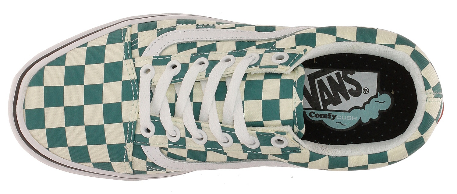 boty Vans ComfyCush Old Skool - Checker/Quetzal/True White