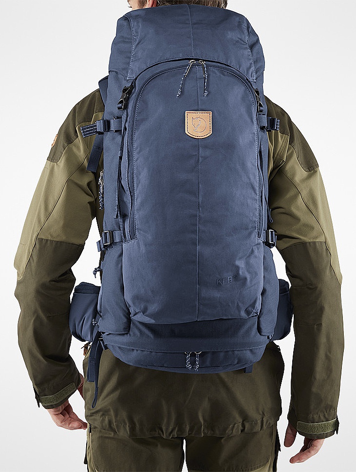 FJÄLLRÄVEN Keb Hike 20 Rucksack – Robuster Ganzjahresrucksack Aus G-1000 HeavyDuty, Storm/Dark Navy