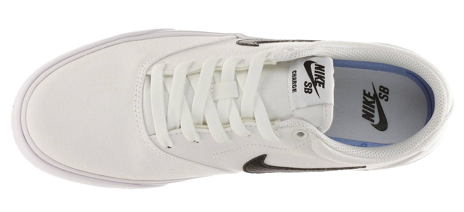 shoes Nike SB Charge Canvas - White 
