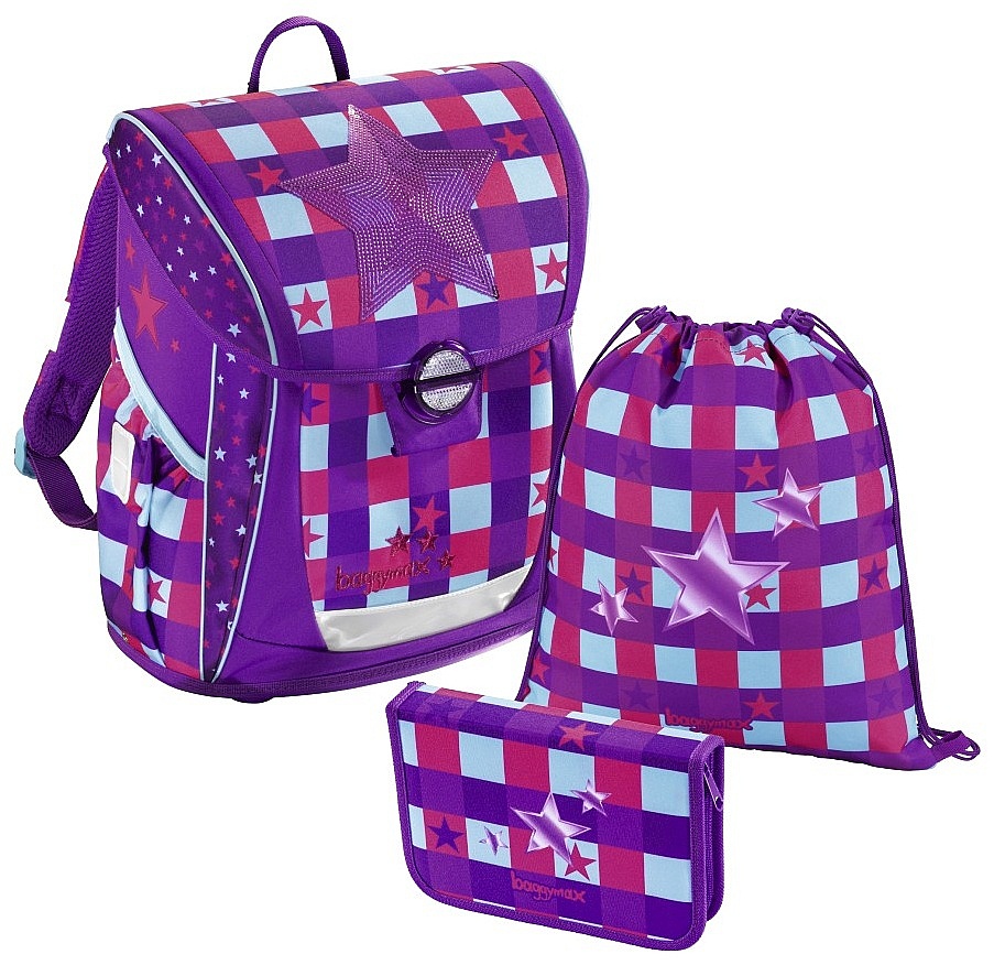 aktovka Hama - Baggymax Fabby - 138626/Pink Star - Snowboard shop ...