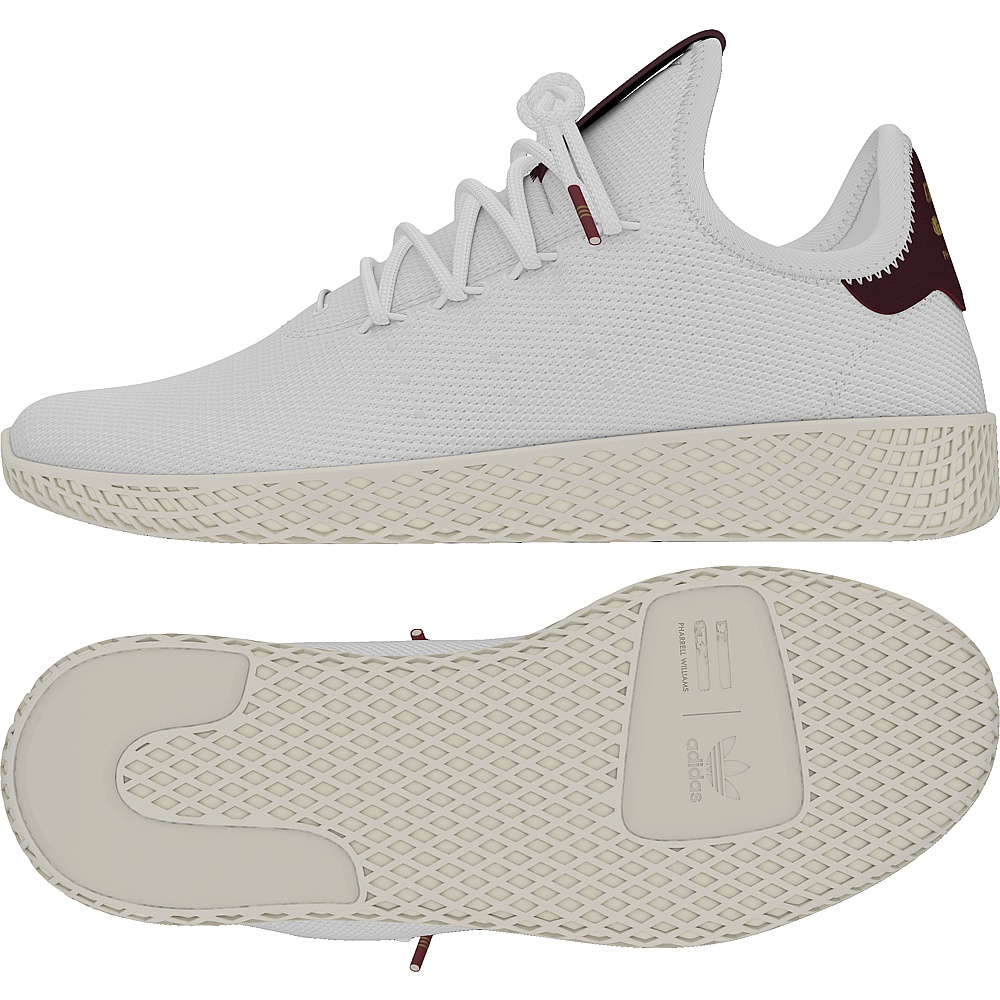 burgundy pharrell adidas