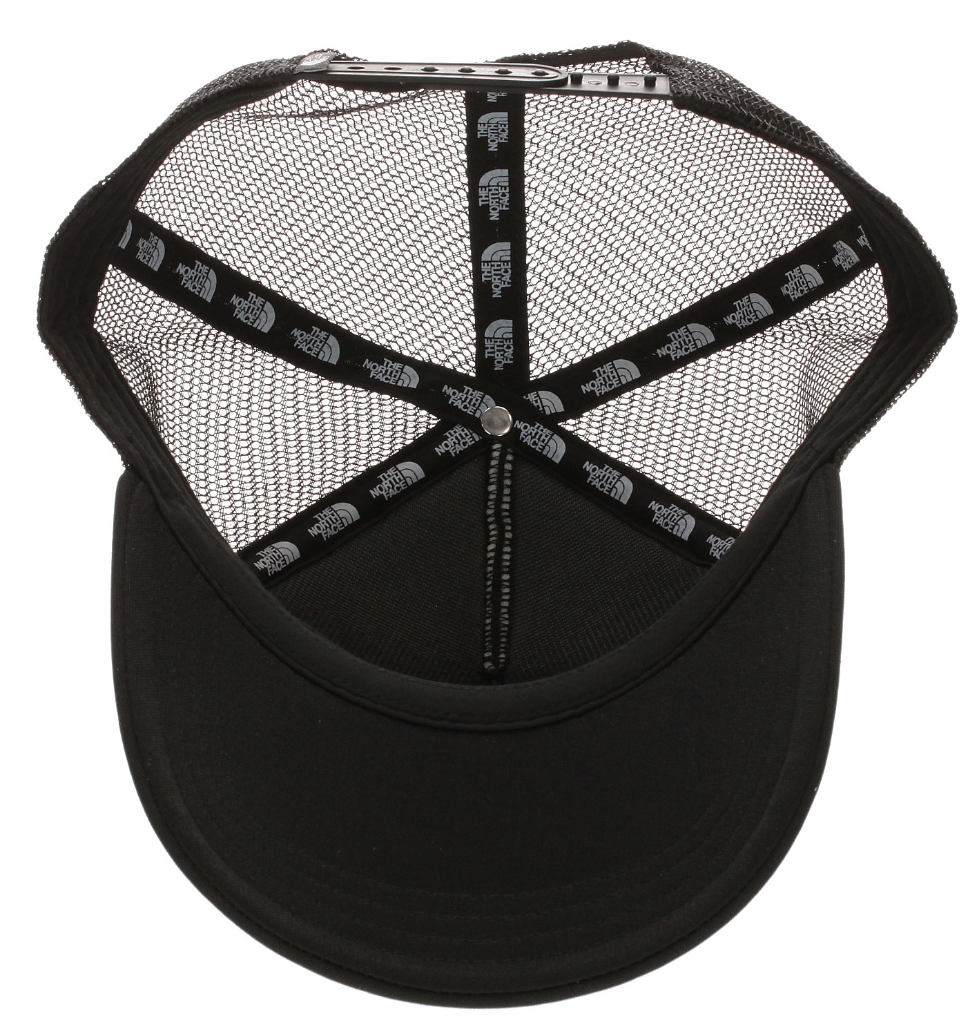 czapka z daszkiem The North Face TNF Logo Trucker - TNF Black/TNF White
