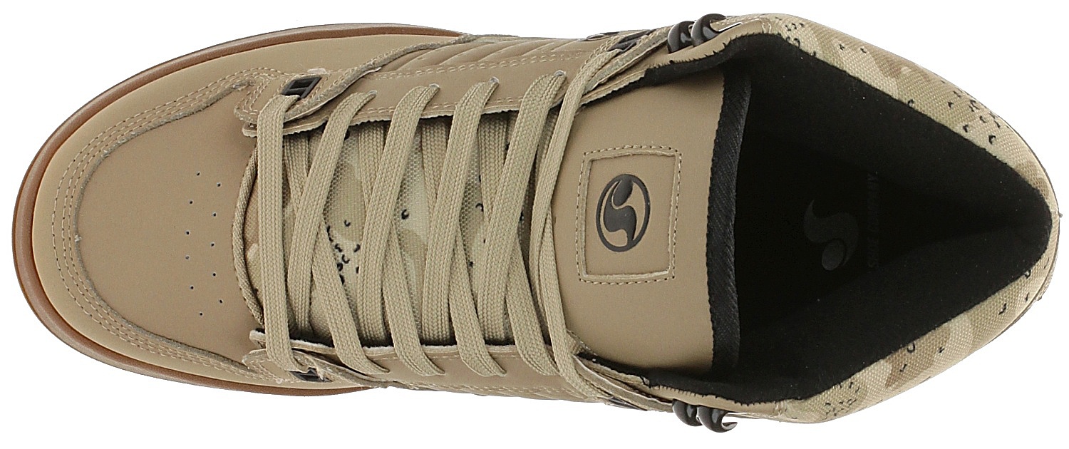 shoes DVS Militia Boot - Tan/Camo/Nubuck - men´s