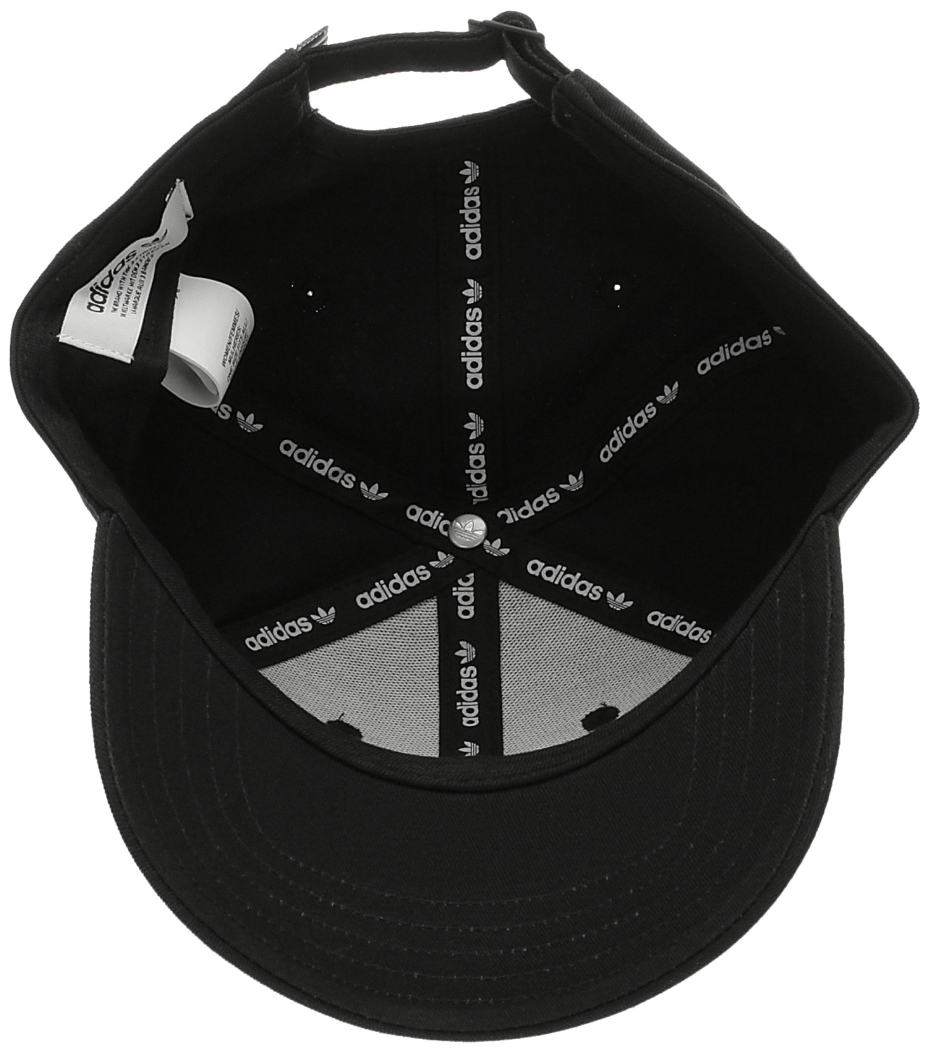 cap adidas Originals Baseball Classic Trefoil - Black/White - women´s