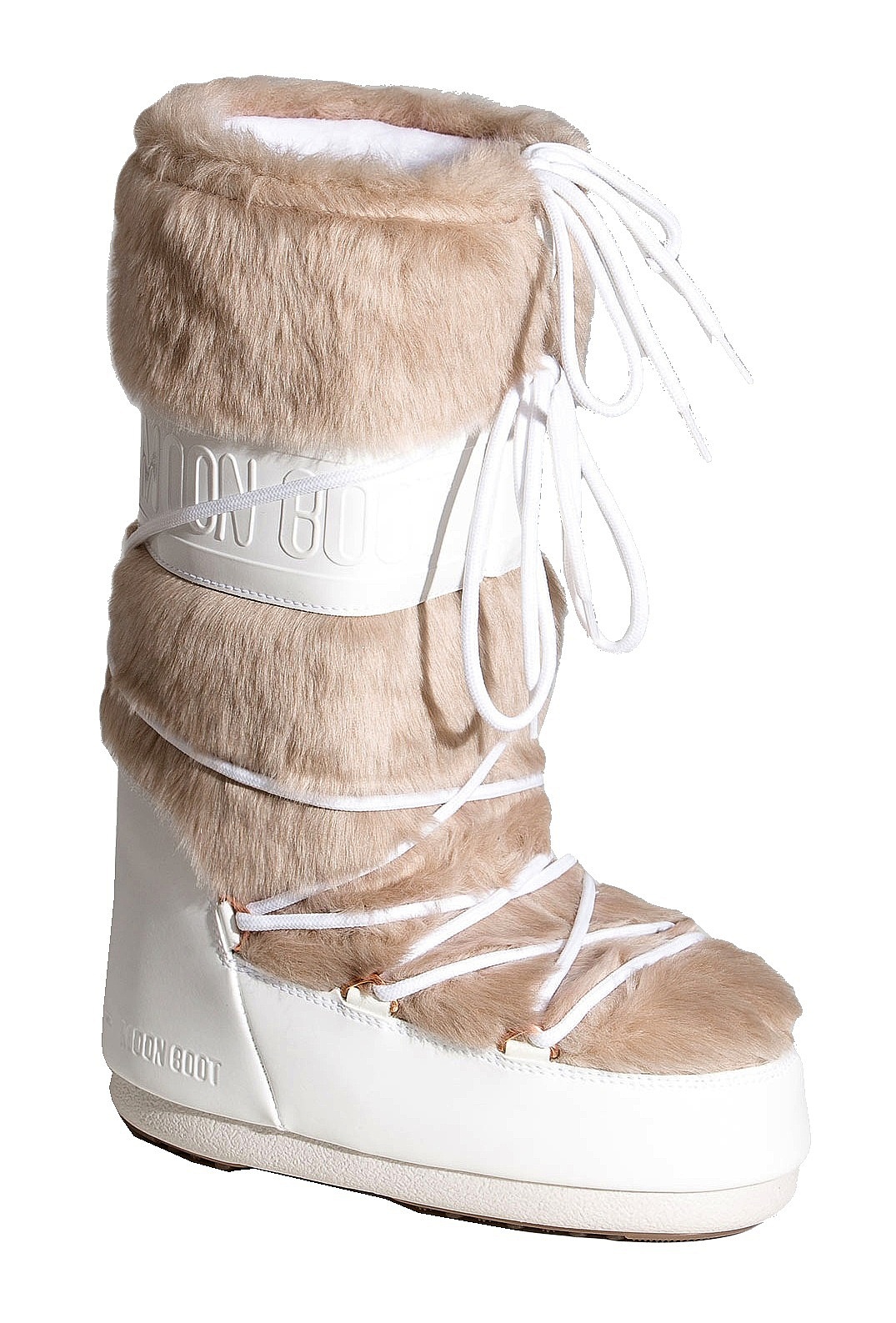 shoes Tecnica Moon Boot Classic Faux Fur - White - women´s