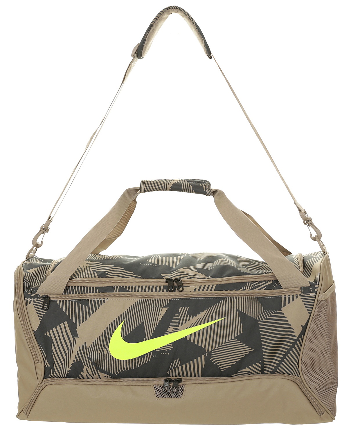bag Nike Brasilia Medium Duffel 9.0 AOP 247/Khaki/Khaki/Ghost Green Snowboard shop