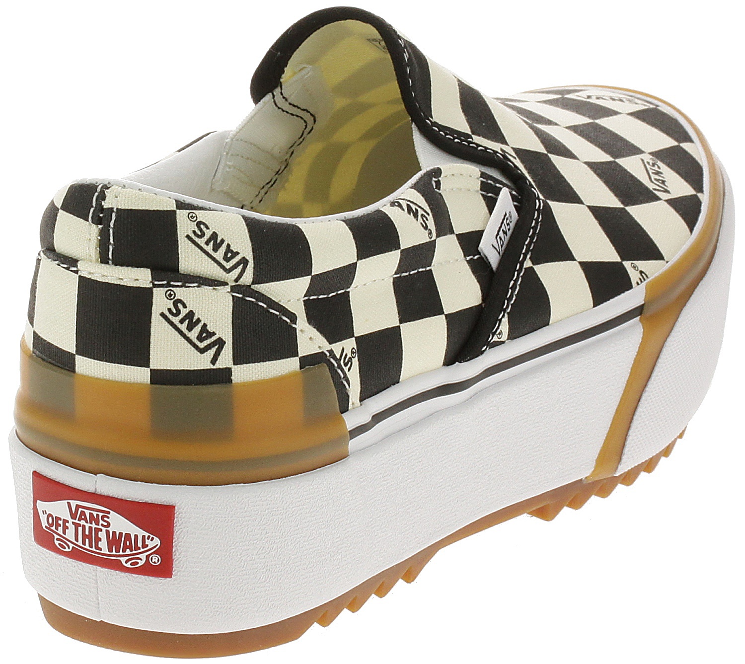 boty Vans Classic Slip-On Stacked - Checkerboard/Multi/True White
