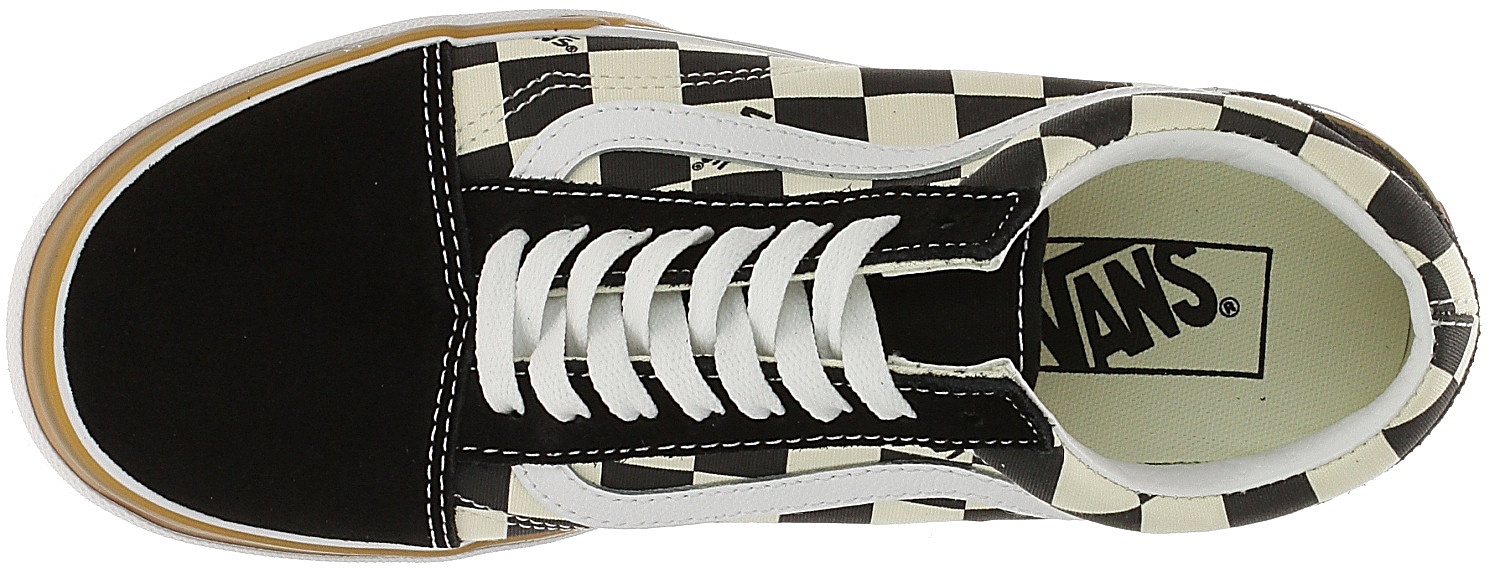 topánky Vans Old Skool Stacked - Checkerboard/Multi/True White