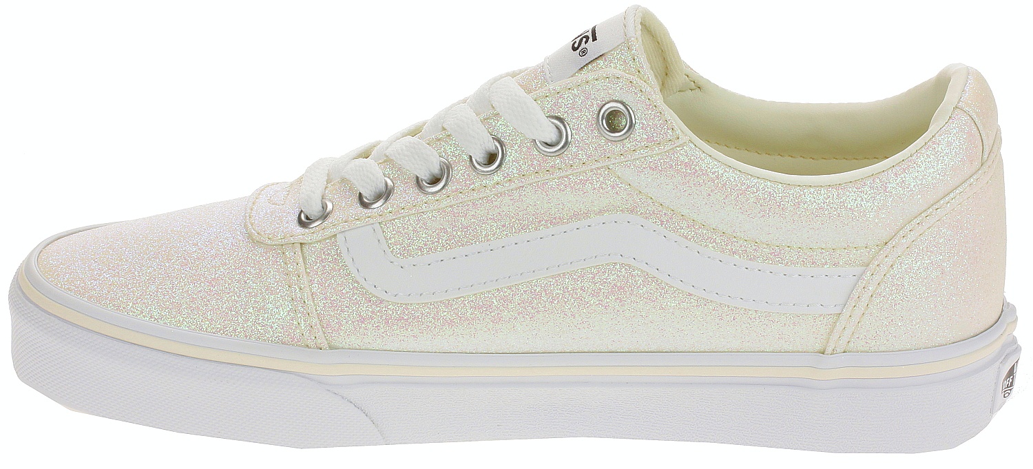 vans ward glitter rainbow