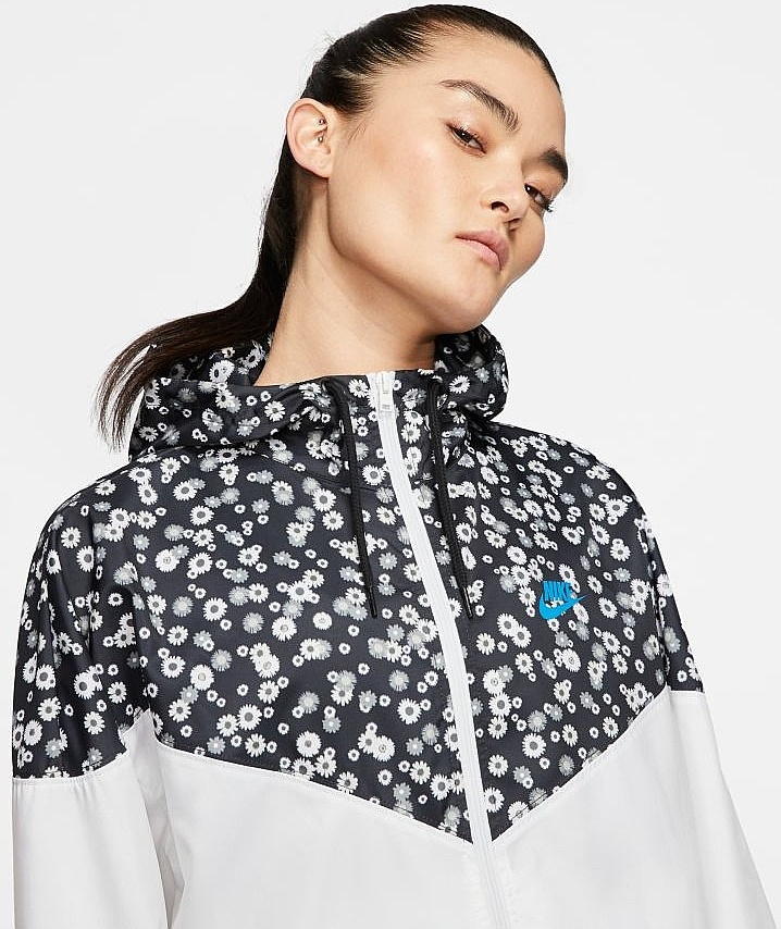 nike heritage floral jacket