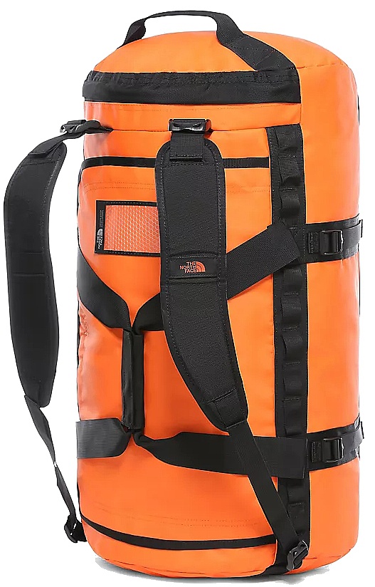 taška The North Face Base Camp Duffel M Persian Orange/TNF Black