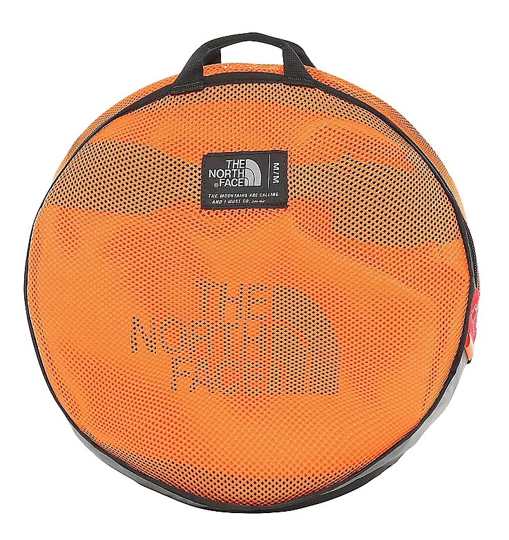 taška The North Face Base Camp Duffel M Persian Orange/TNF Black