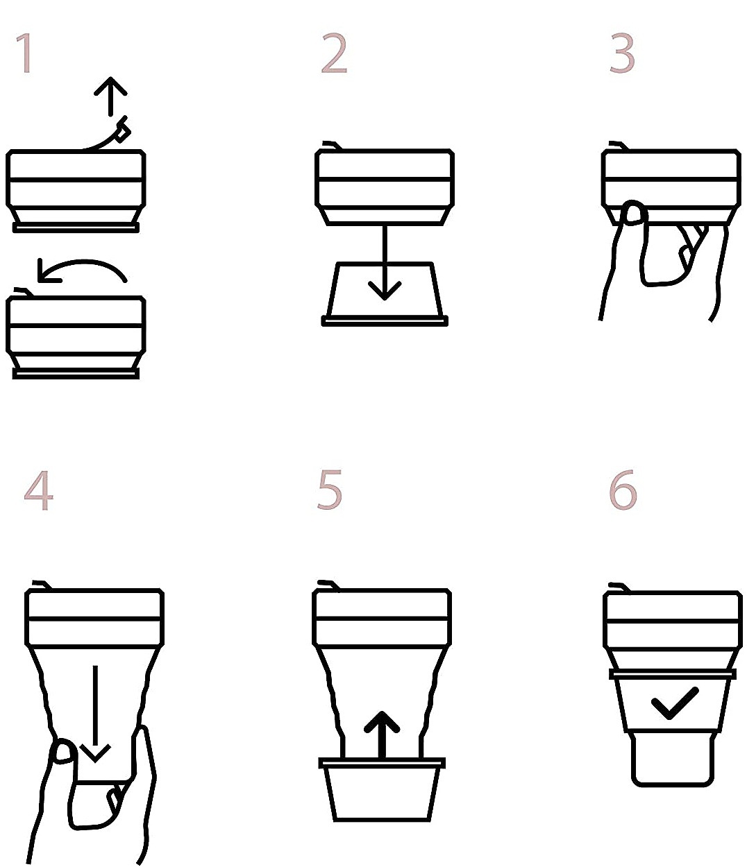 hrnek Stojo Pocket Peony Snowboard shop,