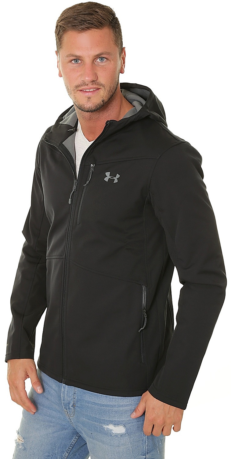 veste Under Armour ColdGear Infrared Shield - 001/Black/Black/Pitch Gray - men´s