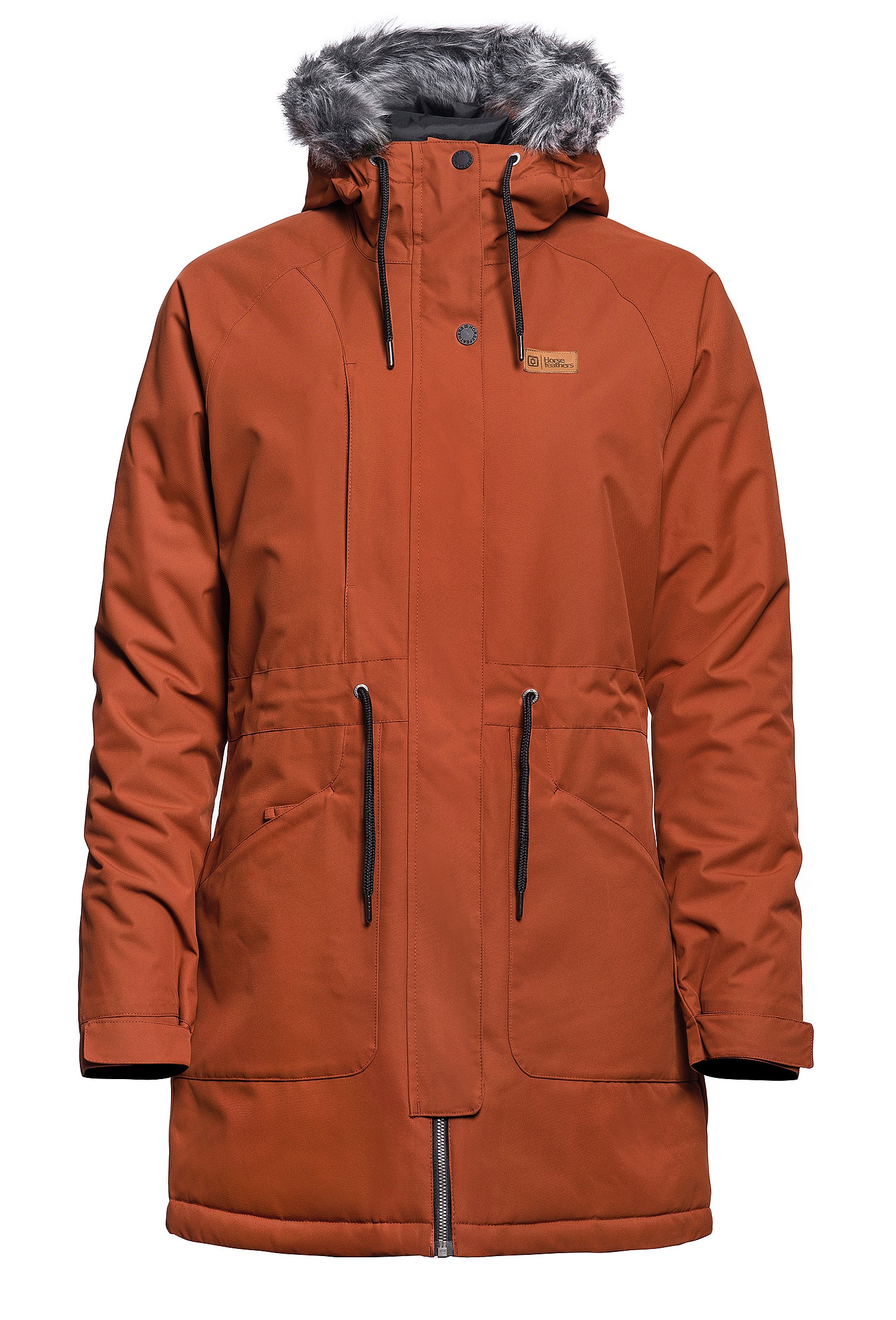 jacket Horsefeathers Suzanne - Brick 
