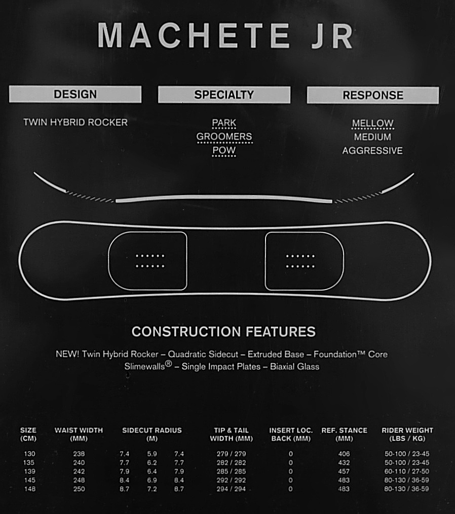 snowboard Ride Machete Assorted Snowboard shop,