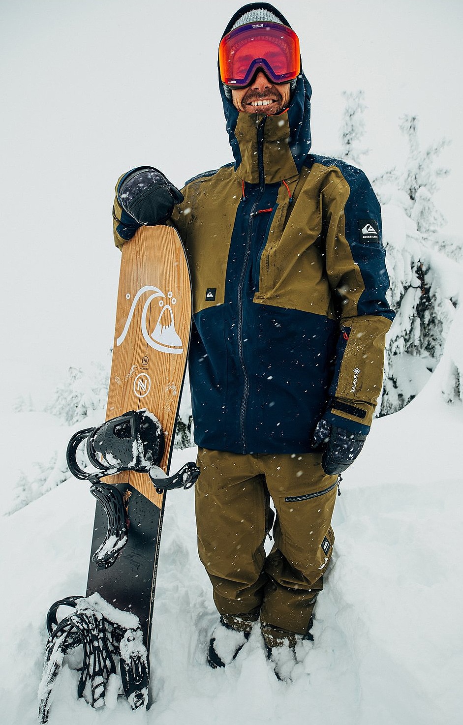 jacket Quiksilver Forever 2L Gore-Tex - Military Olive - men´s