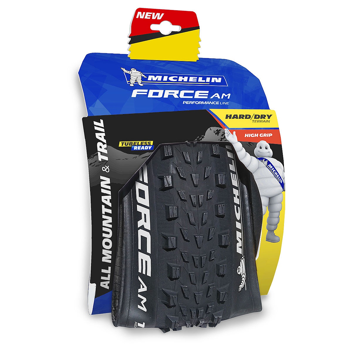 Reifenmantel Michelin Force AM TS TLR Kevlar 27.5&quot;x2.60&quot; - Black