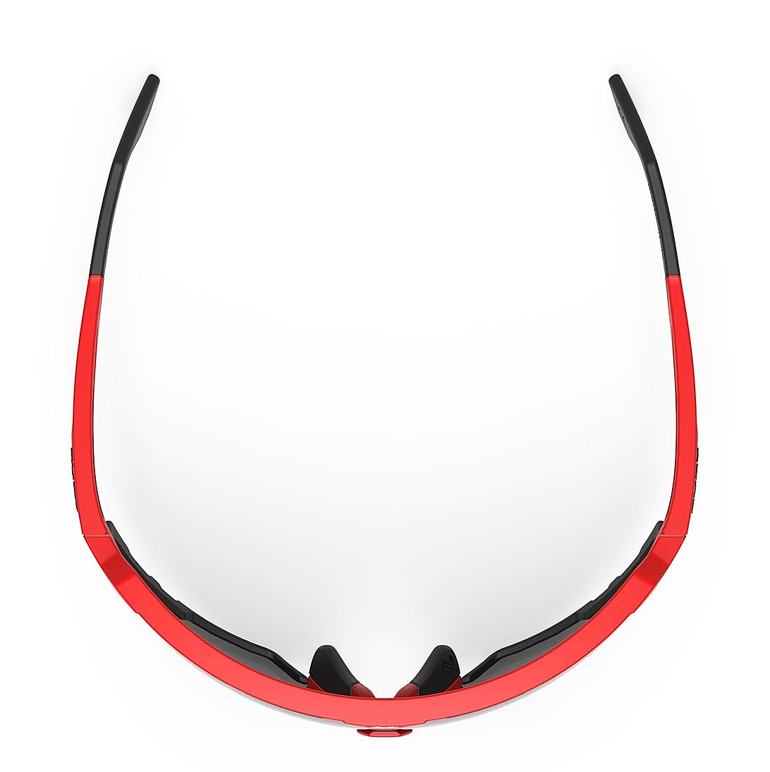 Brille Rudy Project Defender - Fire Red Matte/Smoke Black