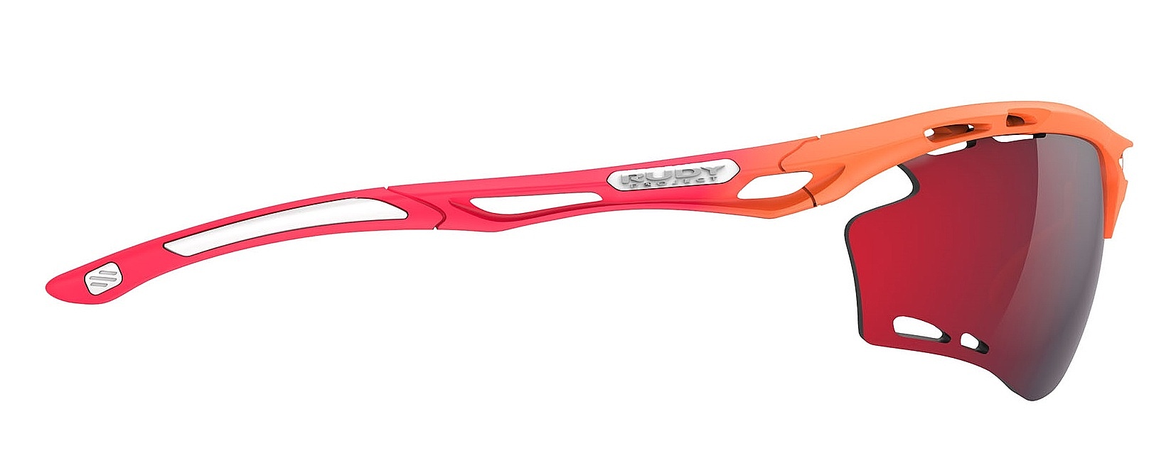Brille Rudy Project Propulse - Mandarin Fade/Coral Matte/Multilaser Red
