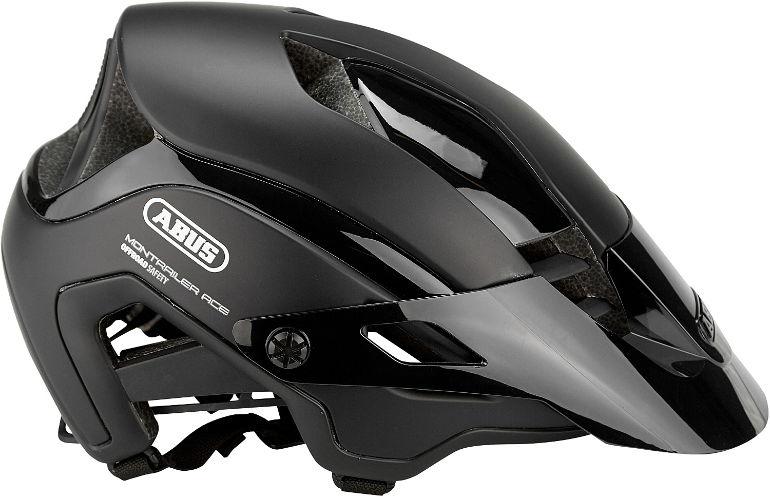 helma Abus MonTrailer Ace Mips - Velvet Black - Snowboard shop