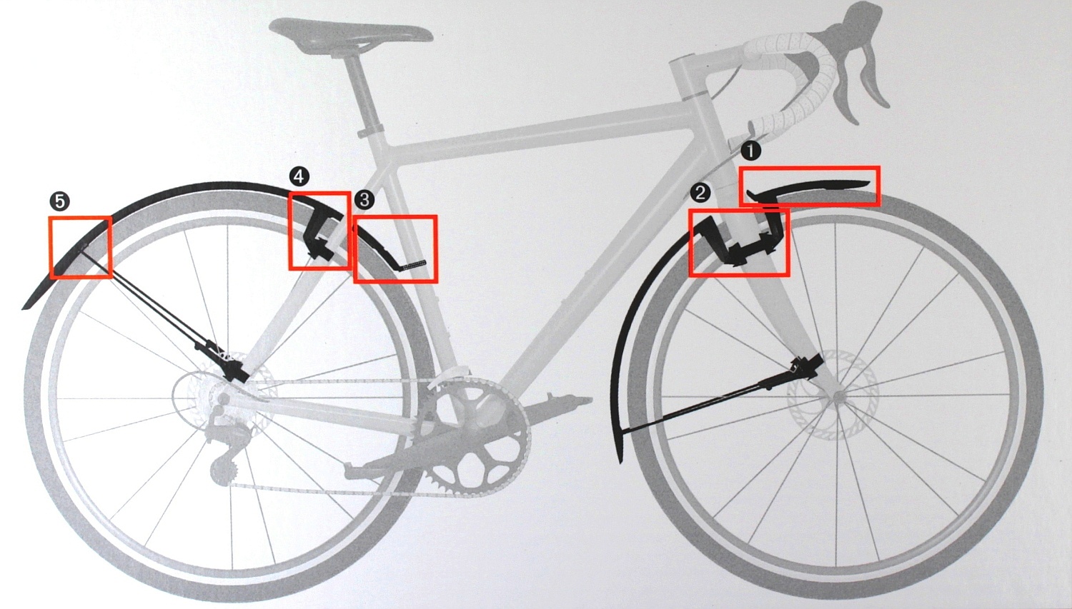 blatník SKS Speedrocker 28" Set - Black