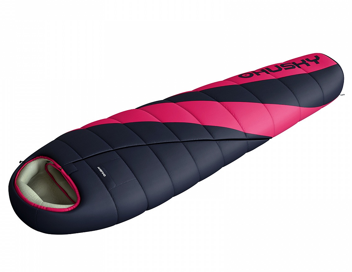 spacák Husky Ember Ladies R -15 °C - Red/Grey