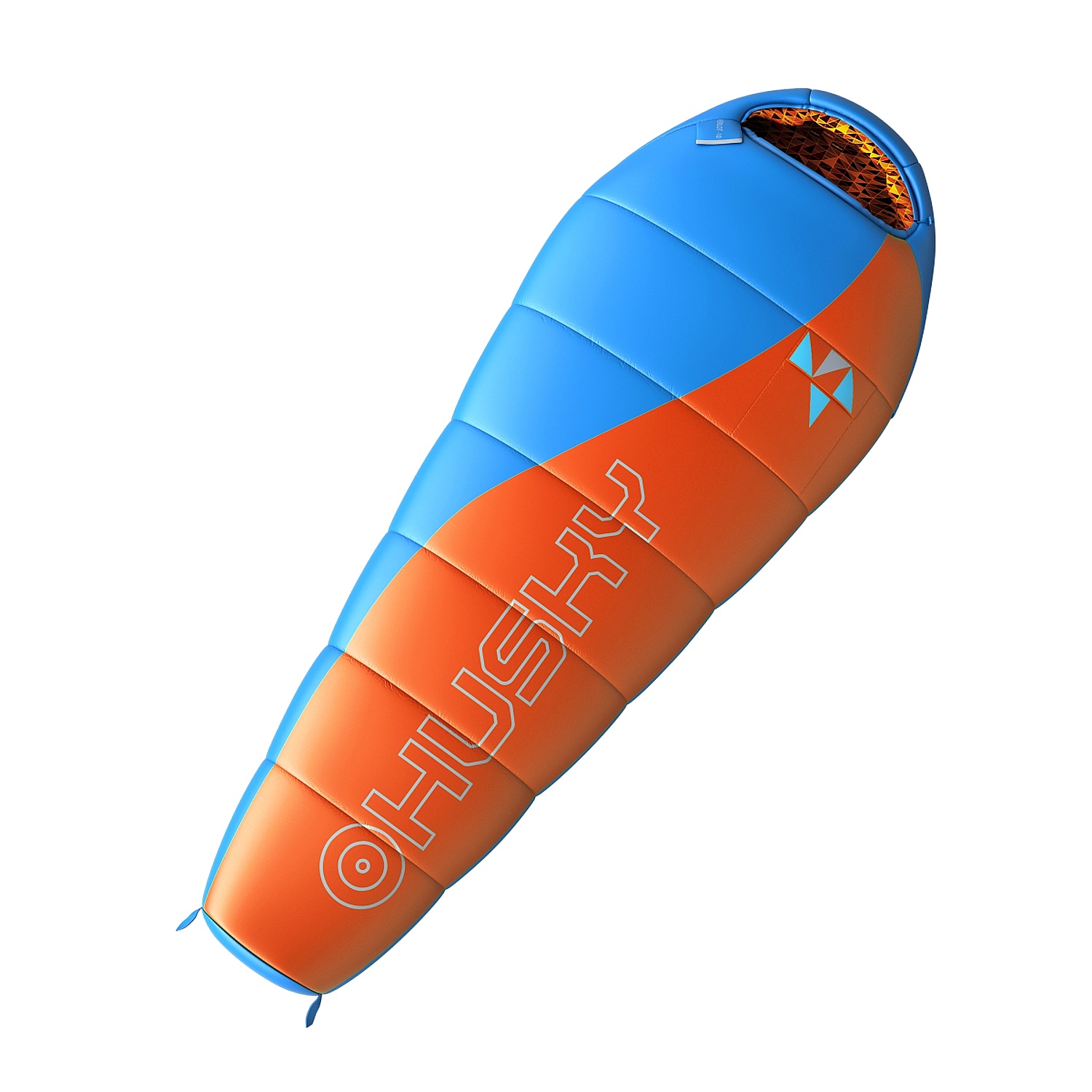 spacák Husky Kids Merlot L - 10 °C - Orange 145 cm