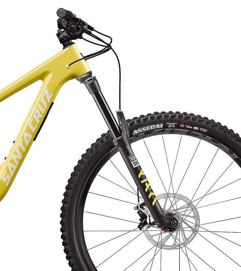 santa cruz megatower amarillo yellow