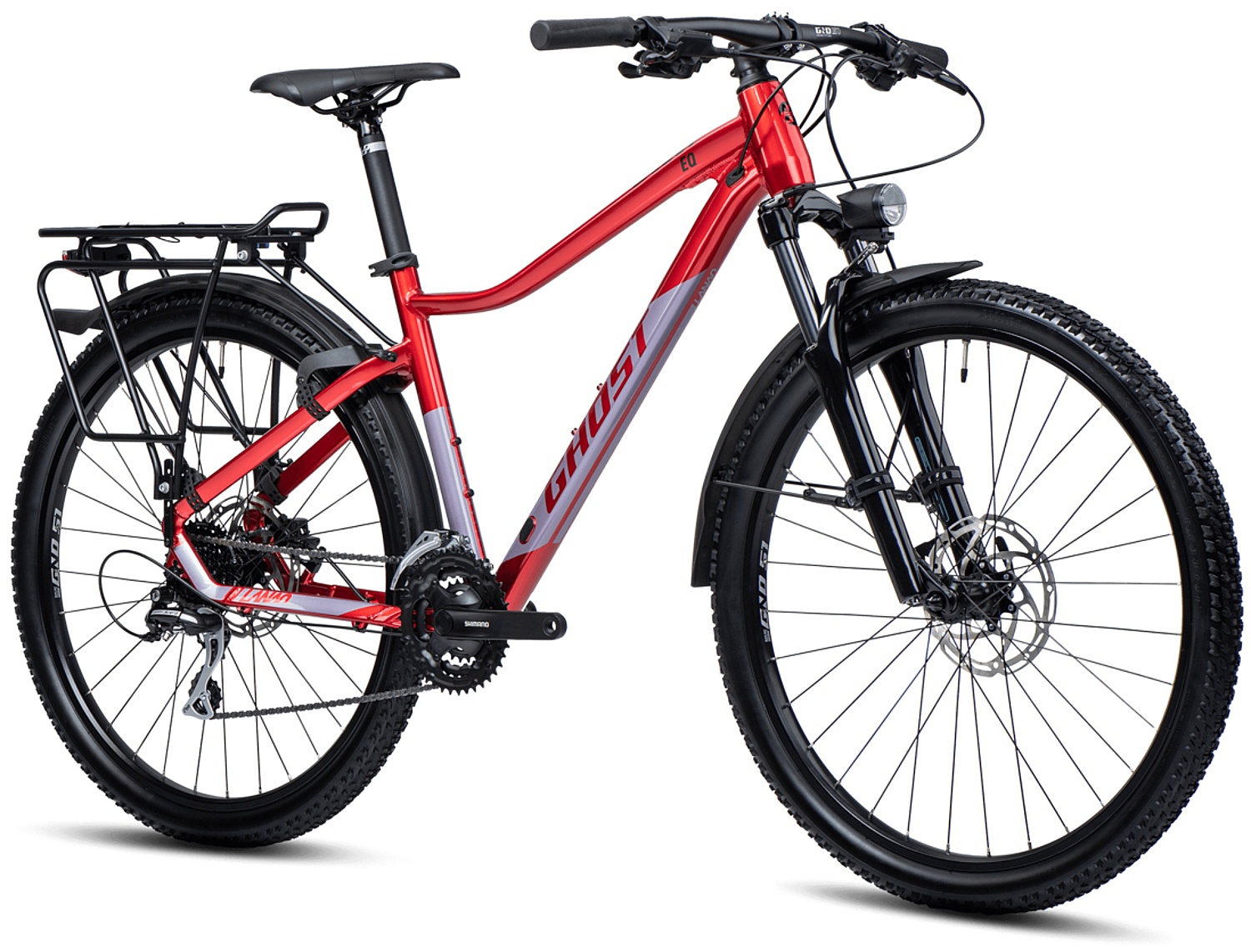 rower Ghost Lanao EQ 27.5" - Pearl Red Gloss/Pearl Purple Matt