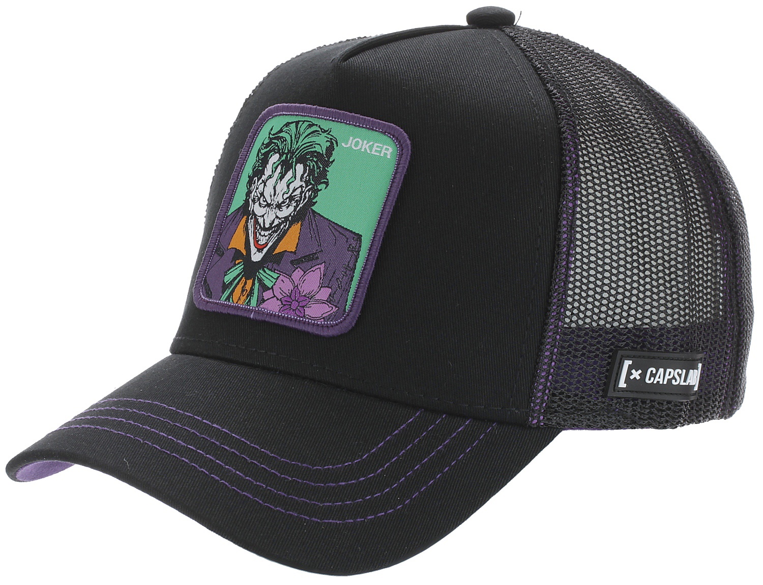 šiltovka Capslab DC Comics Trucker - Joker/Black