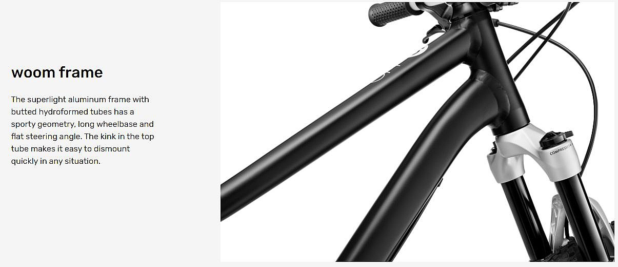 bicykel Woom 6 Off Air 26" - Black
