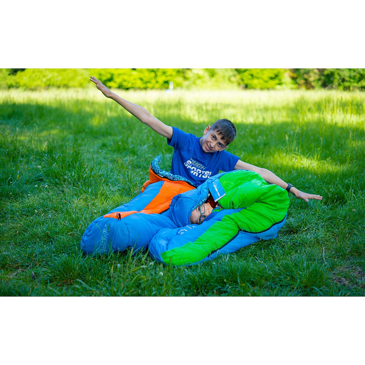 sleeping bag Husky Kids Merlot R 10 °C Orange unisex junior