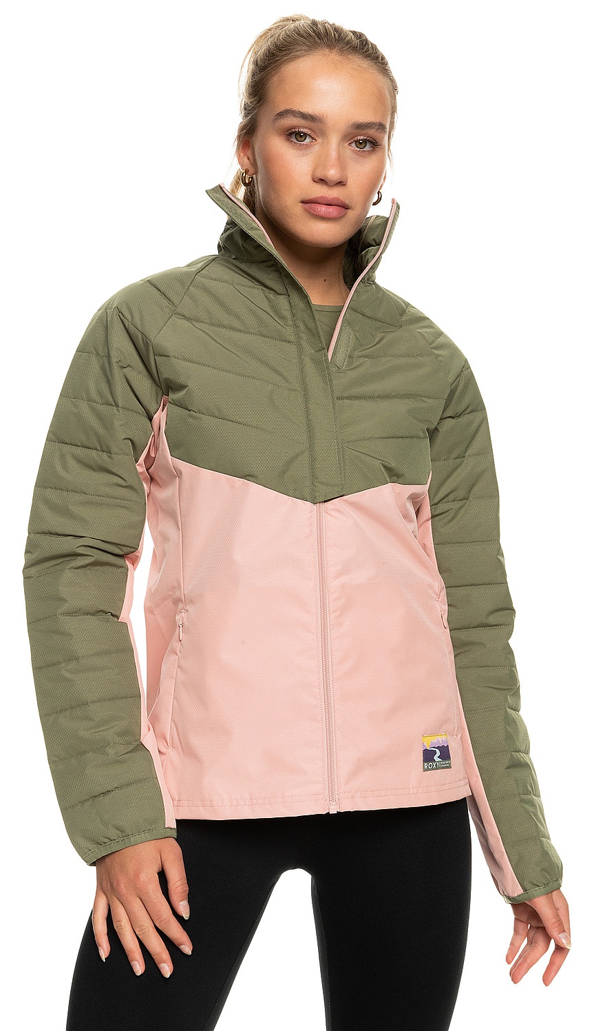Jacke Roxy Ticket To Ride - MGD0/Mellow Rose - women´s