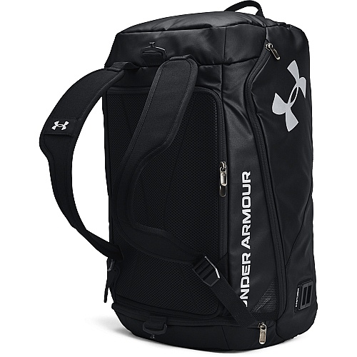 bag Under Armour Contain Duo SM Duffle - 001/Black/Metallic Silver
