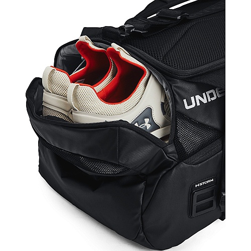 bag Under Armour Contain Duo SM Duffle - 001/Black/Metallic Silver