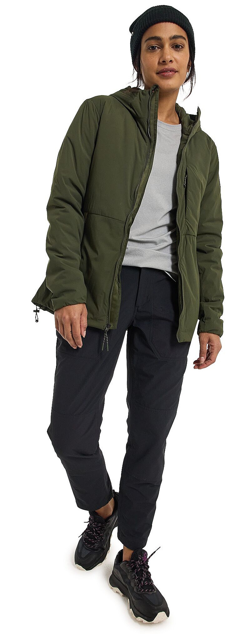 jacket Burton Multipath Hooded Insulated Forest Night women´s Snowboard shop,