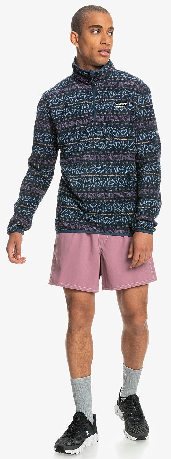 sweatshirt Quiksilver Aker Fleece PLP6/Dusty Orchid Nordic Channel