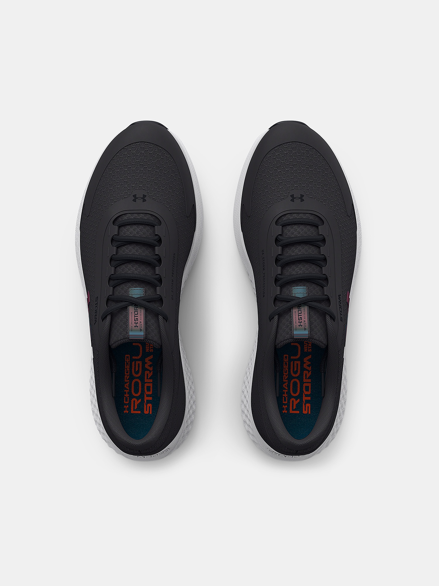 shoes Under Armour Charged Rogue 3 Storm - Gray/Jet Gray - men´s