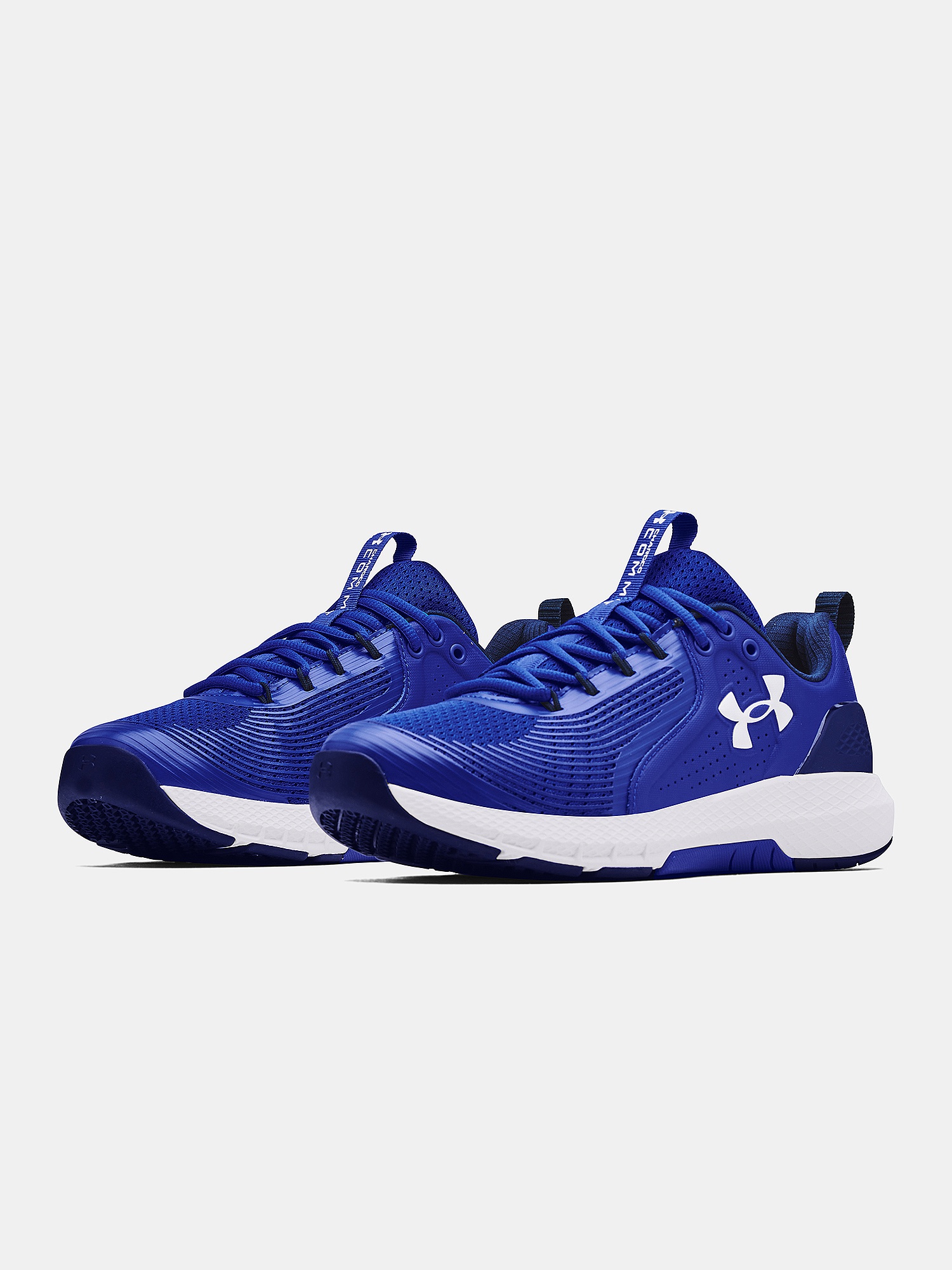 shoes Under Armour Charged Commit 3 Training - Royal/White - men´s