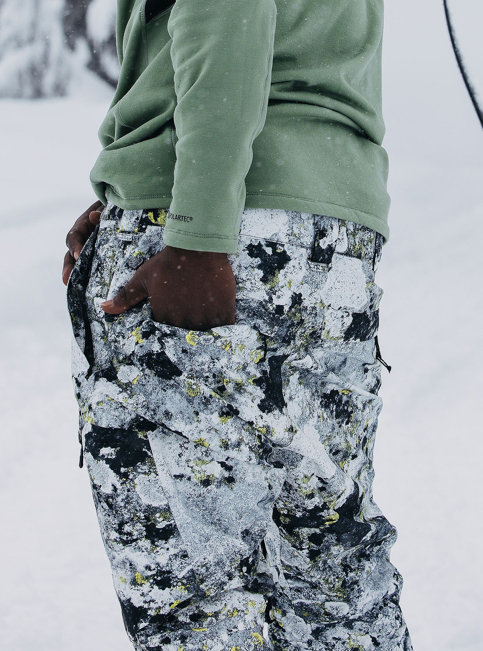 PANT CYCLIC 2L AK BURTON CAMO + Ski Corbetts | 2026 Pant Mens 2L Gore-Tex Cyclic [ak] Burton 2014年 L スノーボード