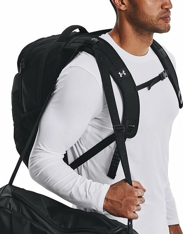 Rucksack Under Armour Hustle Pro - 001/Black/Metallic Silver