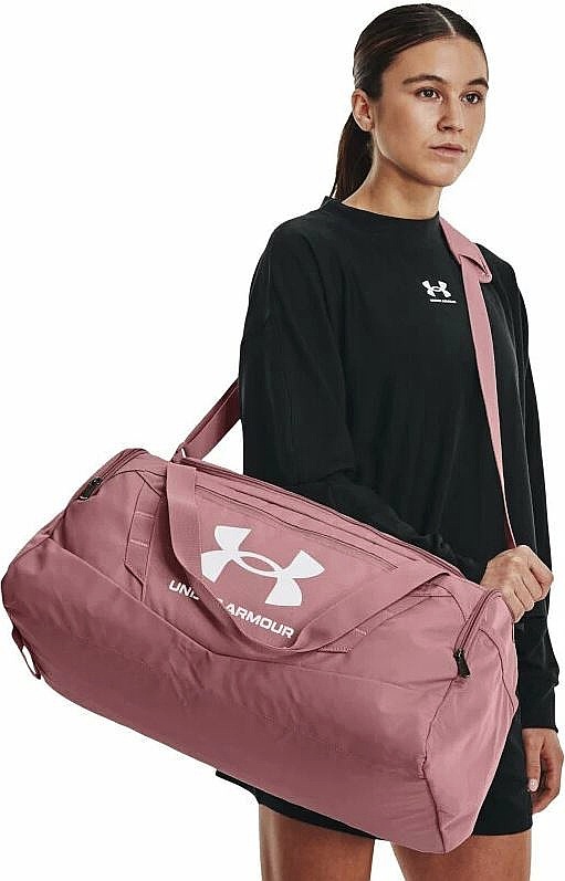 taška Under Armour Undeniable 5.0 SM Duffel 697/Pink Elixir/White