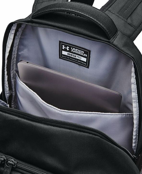 Rucksack Under Armour Hustle Pro - 001/Black/Metallic Silver