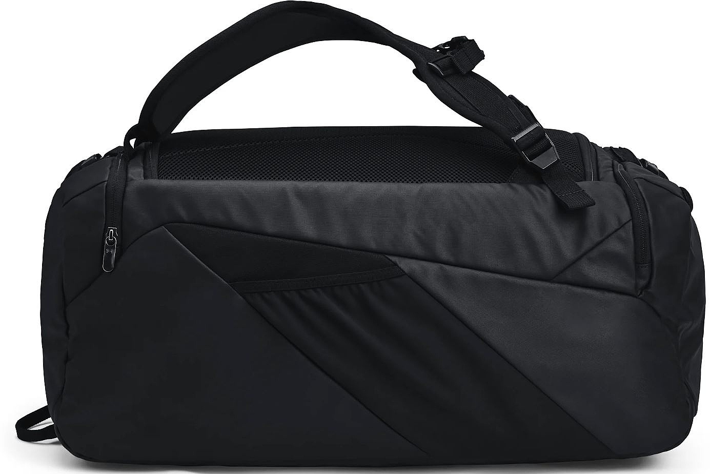 sac bandoulière  Under Armour Contain Duo MD Duffle - 001/Black/Metallic Silver