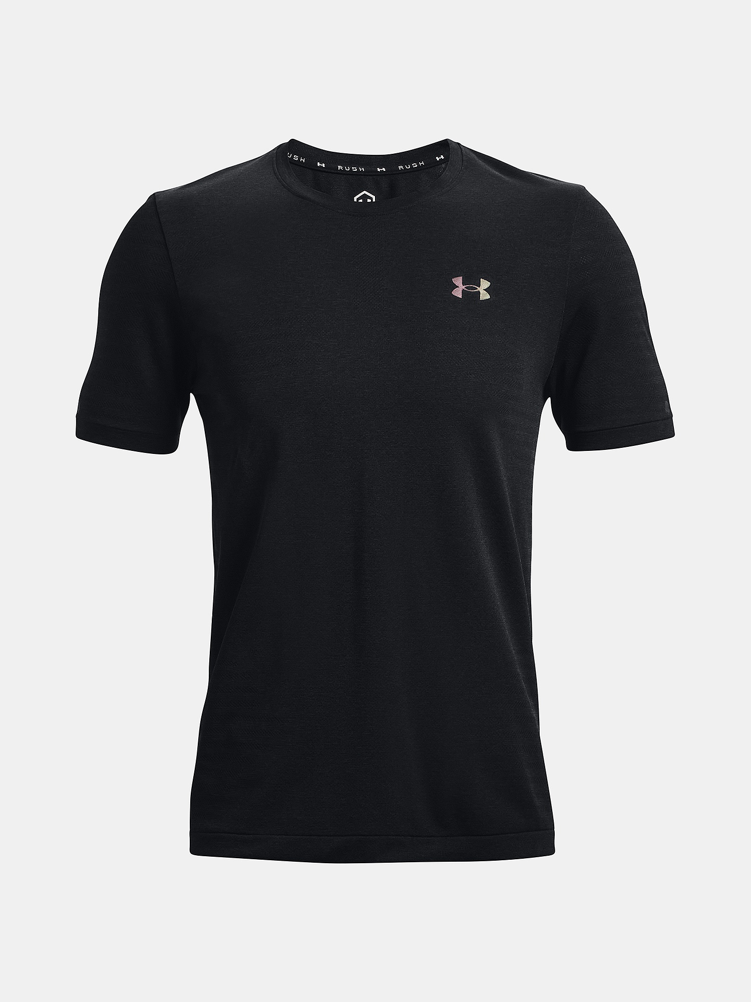 T-shirt Under Armour Rush Seamless GeoSport  - Black - men´s