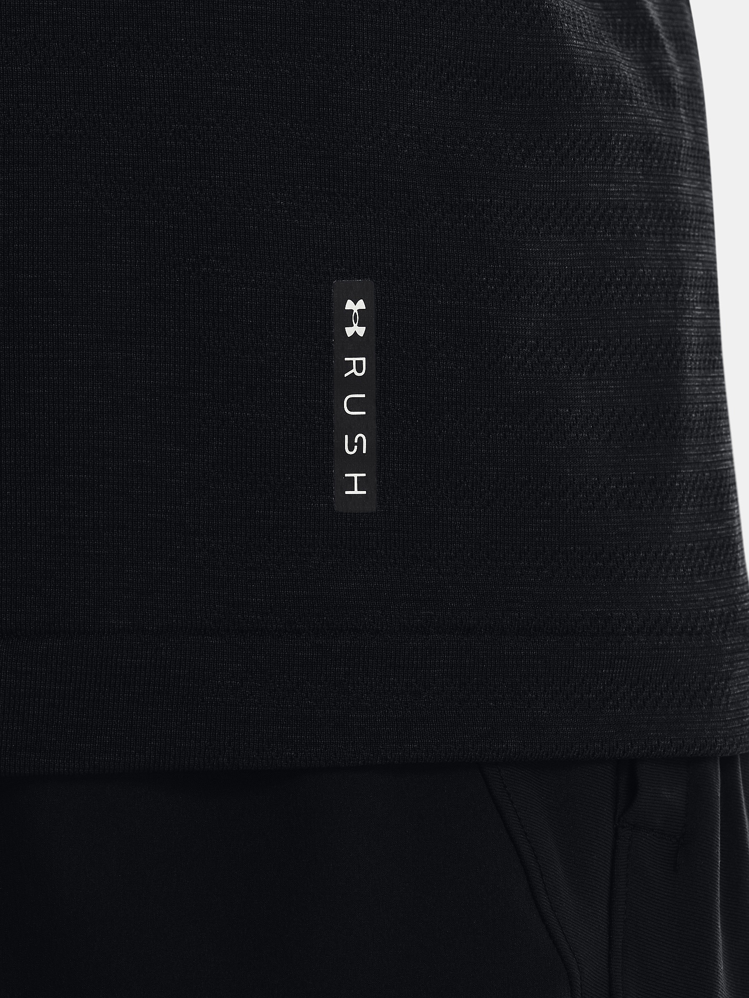 T-shirt Under Armour Rush Seamless GeoSport  - Black - men´s