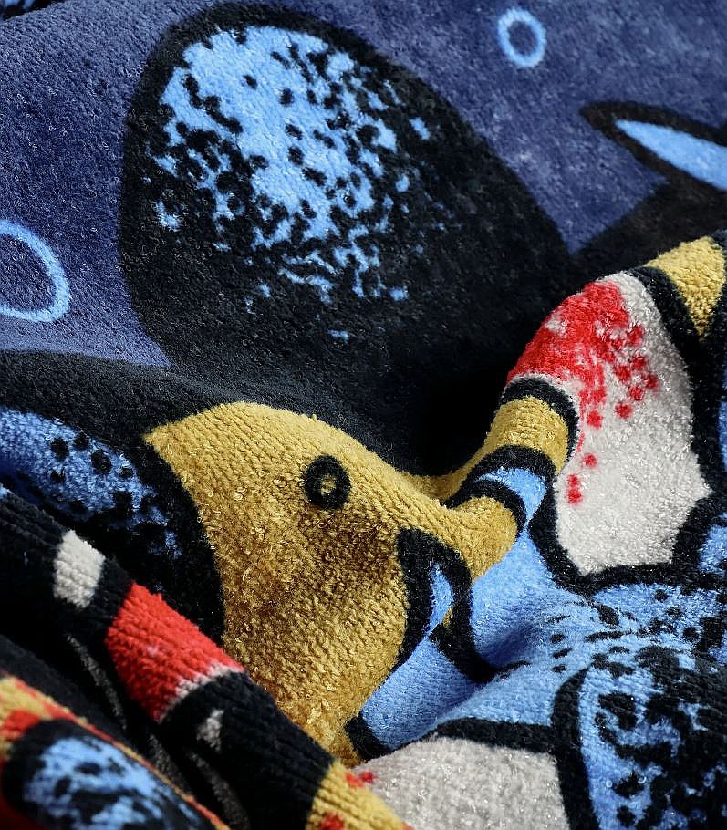 towel Santa Cruz Dark Arts Dot - Midnight Blue