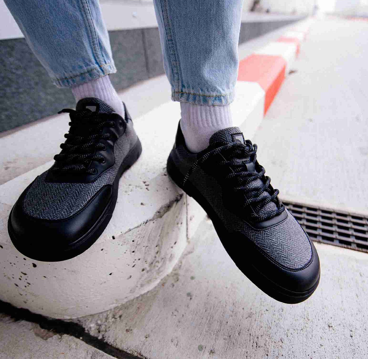 boty Barebarics Kudos - Black & Grey