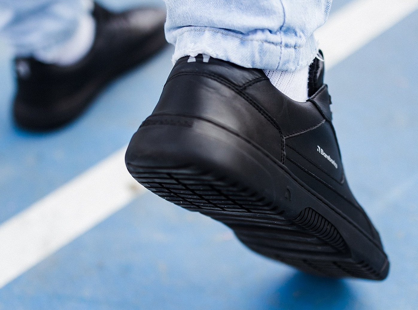 chaussures Barebarics Zing - Black/Leather